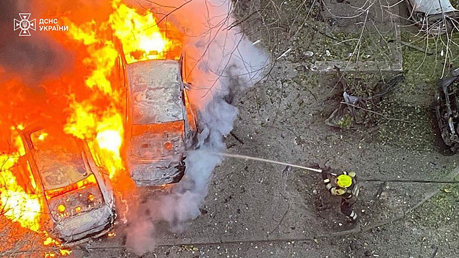 Russia Hits Ukraine With 805 Drones, 13 Missiles; Trump Calls Strike a ‘Waste of Humanity’