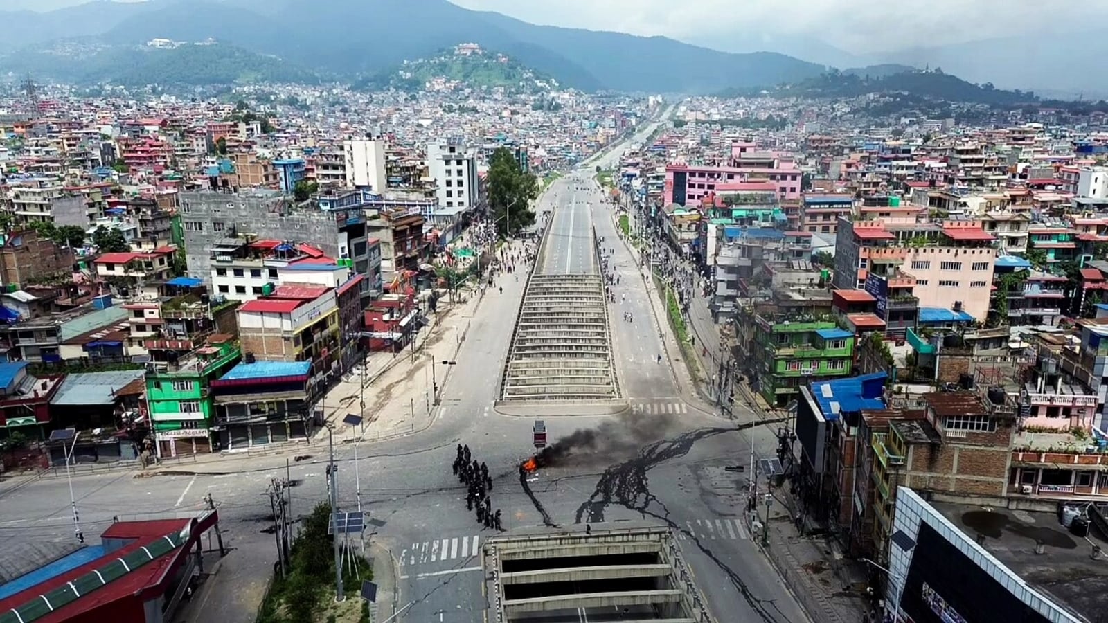 Kathmandu airport shut down after violent protests erupt in Nepal