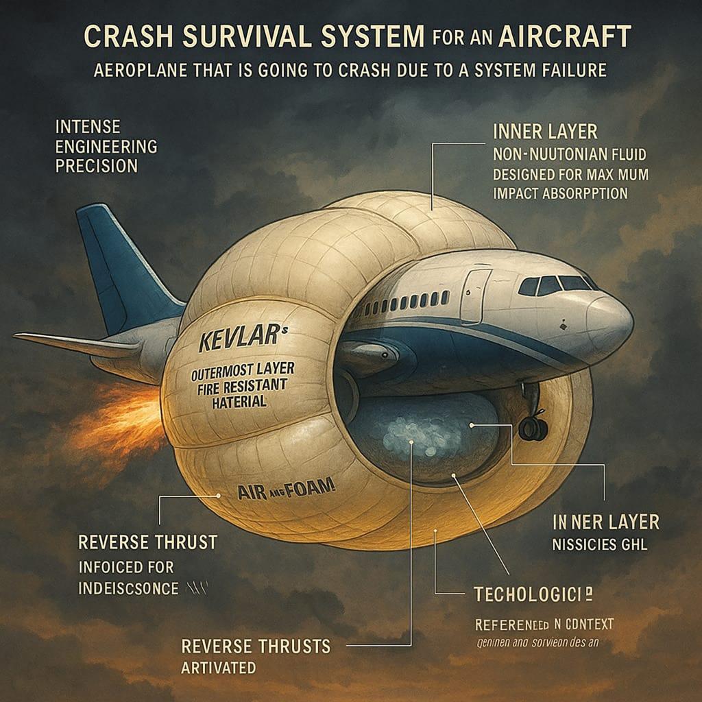Engineers Propose Airbag Safety System for Planes After Ahmedabad Air India Incident