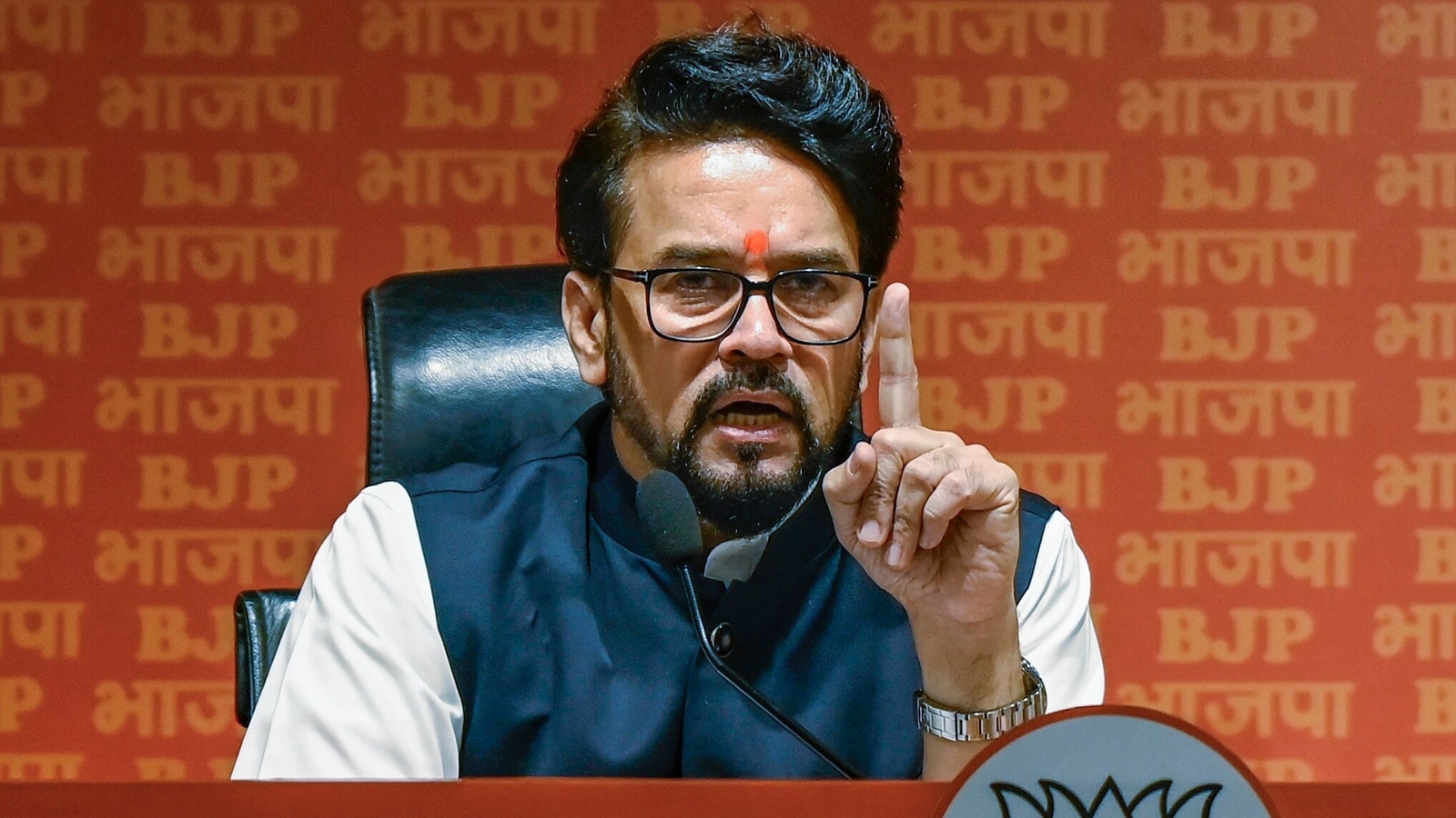 Anurag Thakur clarifies India’s stand on Asia Cup match with Pakistan