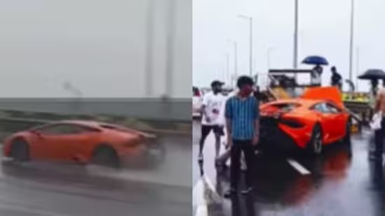 Lamborghini Crashes on Mumbai’s Coastal Road: Gautam Singhania Questions Supercar Safety